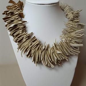 Bőrben.. - ékszer - nyaklánc - medál nélküli nyaklánc - Meska.hu