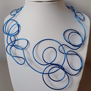 Tekerem kékben  - ékszer - ékszerszett - Meska.hu