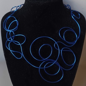 Tekerem kékben  - ékszer - ékszerszett - Meska.hu