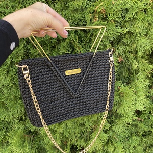 Horgolt alkalmi táska - táska & tok - kézitáska & válltáska - alkalmi táska - Meska.hu