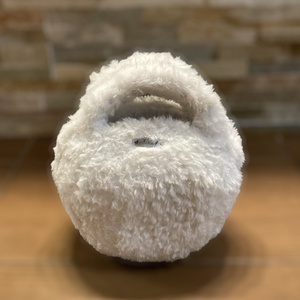 Szőrmés kerek táska - táska & tok - kézitáska & válltáska - alkalmi táska - Meska.hu