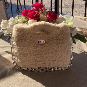 Szőrmés táska - Meska.hu