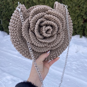 Rózsás táska - táska & tok - kézitáska & válltáska - alkalmi táska - Meska.hu