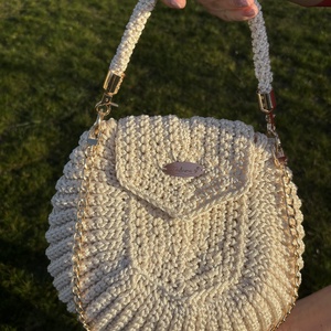 Horgolt táska - táska & tok - kézitáska & válltáska - alkalmi táska - Meska.hu