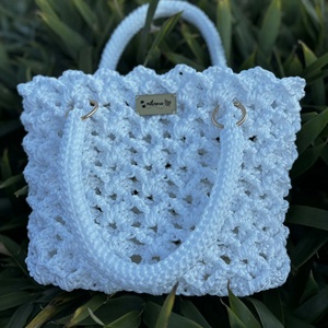 Csipkés táska - táska & tok - kézitáska & válltáska - alkalmi táska - Meska.hu