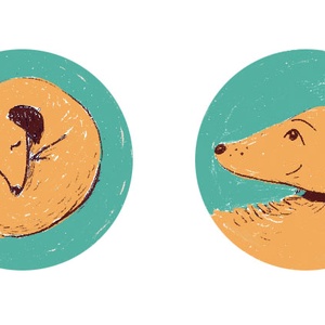 Felemás kutyás  fülbevaló - ékszer - fülbevaló - lógó fülbevaló - Meska.hu