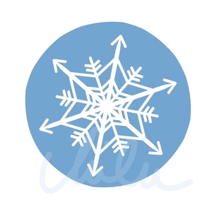 Hópelyhes  fülbevaló - ékszer - fülbevaló - lógó fülbevaló - Meska.hu