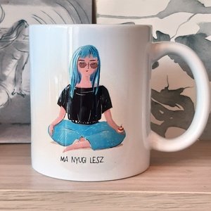 Ma nyugi lesz bögre - otthon & életmód - konyhafelszerelés, tálalás - tálalás - bögre & csésze - Meska.hu