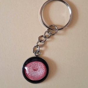 Fánkos kulcstartó - Meska.hu