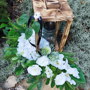 sírdísz - otthon & életmód - vallás - temetkezési tárgy - sírdísz, kegyeleti dísz - Meska.hu