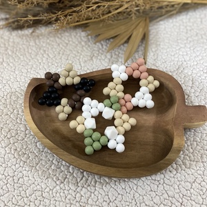 Csillag rágóka, Baba - mama, Baba játékok, Rágóka, Csomózás, Gyöngyfűzés, gyöngyhímzés, MESKA