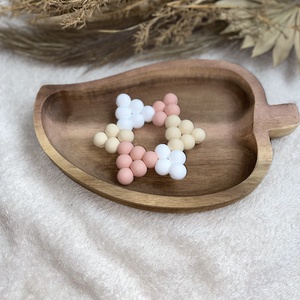 Csillag rágóka, Baba - mama, Baba játékok, Rágóka, Csomózás, Gyöngyfűzés, gyöngyhímzés, MESKA