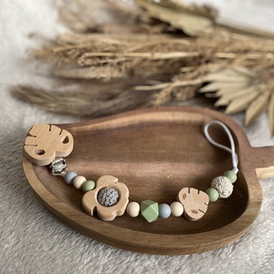 Cumilánc - zöld-szürke - Meska.hu