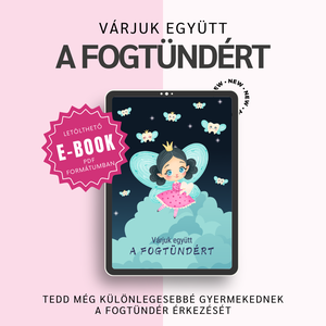 Fogtündér váró e-book - otthon nyomtatható pdf formátumban, Otthon & Életmód, Tárolás & Rendszerezés, Doboz, Fotó, grafika, rajz, illusztráció, MESKA