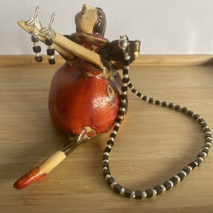 Fekete-fehér, igen-nem ékszerszett - ékszer - ékszerszett - Meska.hu