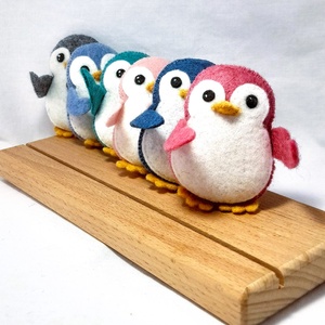 Vidám szines pingvinek. - Meska.hu