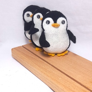 Vidám filc pingvinek. - Meska.hu