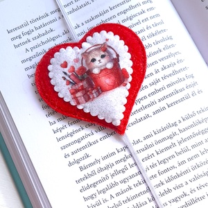 Könyvjelző cicásoknak.2. - könyv & zene - könyvjelző - Meska.hu