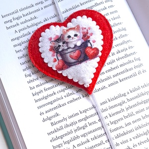 Könyvjelző cicásoknak.3. - könyv & zene - könyvjelző - Meska.hu