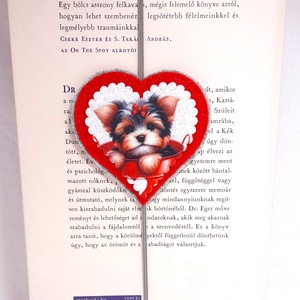 Yorki könyvjelző - Meska.hu