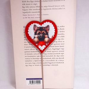 Németjuhász könyvjelző, Könyv & Zene, Könyvjelző, , MESKA