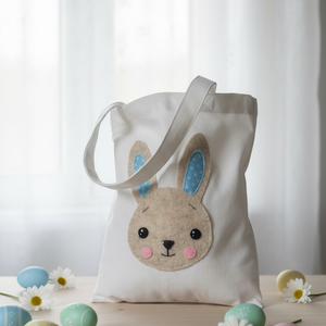 Húsvéti Nyuszis ajándékgyűjtő táska.2., Táska & Tok, Bevásárlás & Shopper táska, Shopper, textiltáska, szatyor, Varrás, MESKA