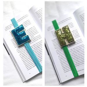 Könyvjelző kezdőbetűvel. - könyv & zene - könyvjelző - Meska.hu