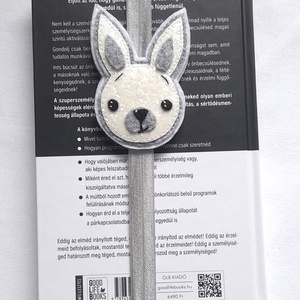 Nyuszi Könyvjelző . - könyv & zene - könyvjelző - Meska.hu