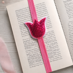 Pink Tulipán Könyvjelző . - Meska.hu