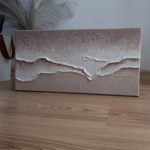 Flow - természet ihlette texturált festmény - otthon & életmód - dekoráció - kép & falikép - 3d képek - Meska.hu