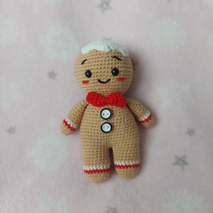 Horgolt mézi, Karácsony, Karácsonyi lakásdekoráció, Karácsonyi manók, figurák, Horgolás, MESKA