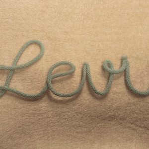 Fonal név, Baba - mama, Babanév dekoráció, Babaszoba dekoráció, , MESKA