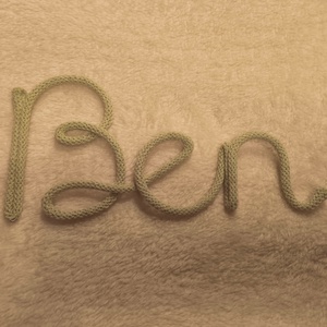 Fonal név, Otthon & Életmód, Babaszoba, gyerekszoba, Babaszoba dekoráció, , MESKA