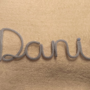 Fonal név, Baba - mama, Babanév dekoráció, Babaszoba dekoráció, , MESKA