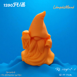 Halloween hangulat  vidám manógyertyák több változatban - kellékek & szerszámok - dekorációs kellékek - dekorációs gyertya - Meska.hu