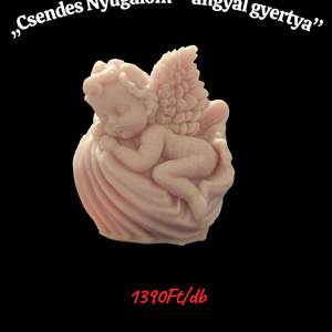 Csendes Nyugalom  angyal gyertya - Meska.hu