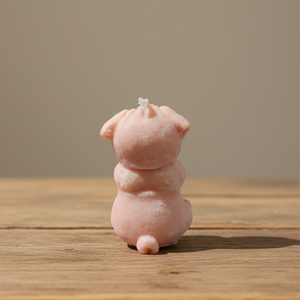 Mopsz kutya gyertya kézműves szójaviasz gyertya  - kellékek & szerszámok - dekorációs kellékek - dekorációs gyertya - Meska.hu