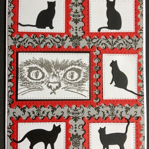 Cicás képeslap, cicabarátoknak -  - Meska.hu