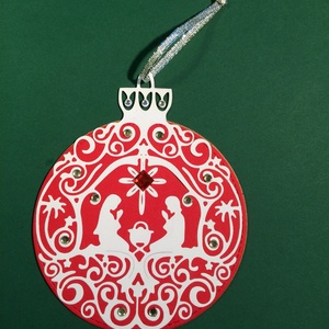 karácsonyfadísz alakú ajándékkísérő, Advent, Karácsony, Mikulás, dísz, falidísz, ablak dísz - karácsony - karácsonyi ajándékozás - karácsonyi képeslap, üdvözlőlap, ajándékkísérő - karácsonyi ajándékozás - Meska.hu