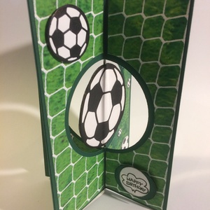 Interaktív focis születésnapi képeslap, futball, meccs, gól -  - Meska.hu