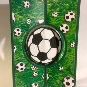 Interaktív focis születésnapi képeslap, futball, meccs, gól -  - Meska.hu