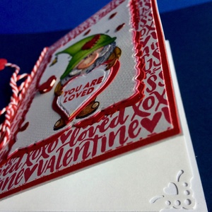 'Manó szerelem',szerelmes, Valentin napi képeslap, szerelem, love, törpe, szív - otthon & életmód - papír, írószer - Meska.hu