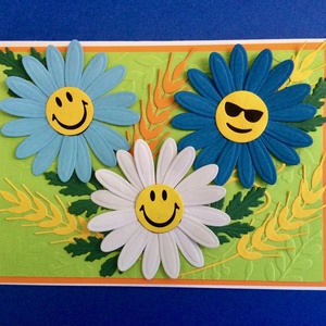 Emoji képeslap - otthon & életmód - papír, írószer - ajándékozás kellékei - képeslap, üdvözlőlap - Meska.hu