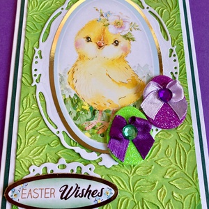 'Csibe' húsvéti képeslap - otthon & életmód - papír, írószer - Meska.hu