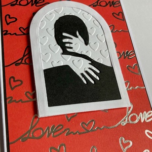 Szeretlek szerelmes képeslap, üdvözlet, ajándékkísérő, Valentin nap, love - otthon & életmód - papír, írószer - Meska.hu