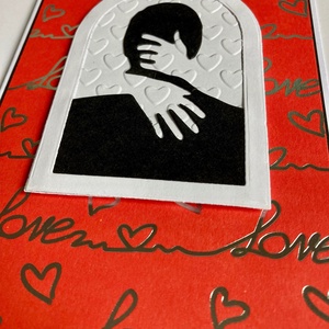 Szeretlek szerelmes képeslap, üdvözlet, ajándékkísérő, Valentin nap, love - otthon & életmód - papír, írószer - Meska.hu