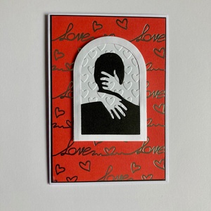 Szeretlek szerelmes képeslap, üdvözlet, ajándékkísérő, Valentin nap, love - otthon & életmód - papír, írószer - Meska.hu