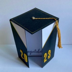 Ballagási kalap képeslap, diplomaosztó, diploma, ballagás - otthon & életmód - papír, írószer - ajándékozás kellékei - képeslap, üdvözlőlap - Meska.hu