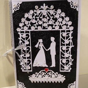 Esküvői képeslap, házasságkötés, esküvő ,wedding  - otthon & életmód - papír, írószer - Meska.hu