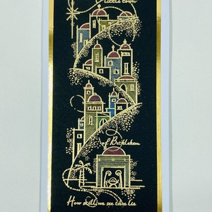 Karácsonyi képeslap - Betlehem Krisztus születése - karácsony - karácsonyi ajándékozás - karácsonyi képeslap, üdvözlőlap, ajándékkísérő - Meska.hu